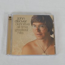 John Denver Definitive All-Time Greatest Hits 2 CD set BMG Pop Folk Annies Song - £5.39 GBP