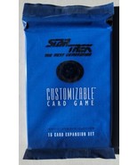 Star Trek Next Generation CCG Customizable Card Game Sealed 15 Card Booster - $7.87