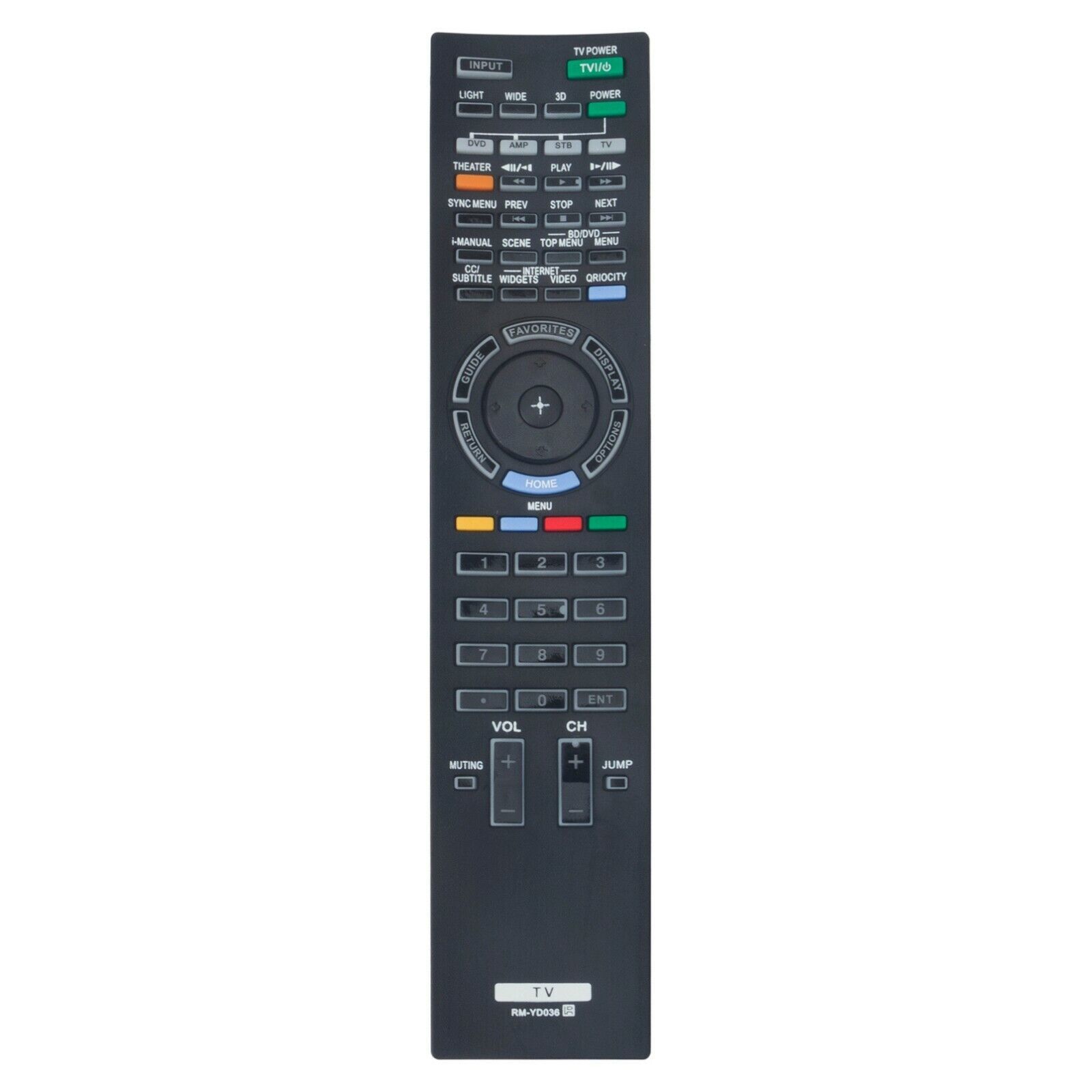 RM-YD036 Replace Remote for Sony TV Bravia KDL-46NX711 KDL-40NX711 KDL-46NX810 - £13.74 GBP