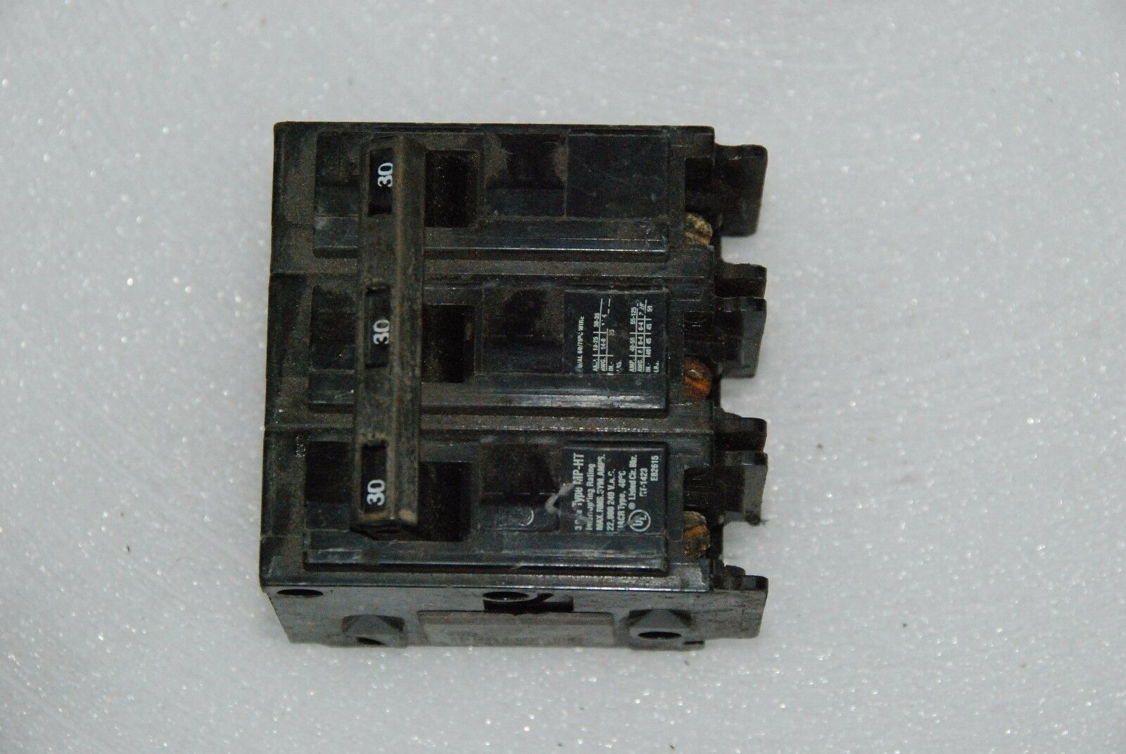 Murray Crouse-Hinds MP315 Circuit Breaker 15A 3Pole NEW - $42.75