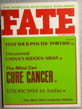 FATE digest December 1975 UFOs ghosts psychics, etc. - £11.09 GBP