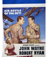 FLYING LEATHERNECKS Movie POSTER 11 x 17 John Wayne, Robert Ryan - Lamin... - £9.58 GBP