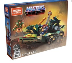 Mega Construx Masters Of The Universe Battle Ram TRI-KLOPS Mekaneck - £22.71 GBP