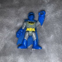 Fisher Price Imaginext DC Comics Batman Blue Gray Action Figure 2008 GUC - $10.00
