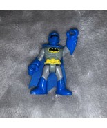 Fisher Price Imaginext DC Comics Batman Blue Gray Action Figure 2008 GUC - £7.90 GBP