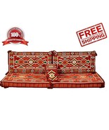 Sofa Arabic Turkish Ottoman Kilim Corner Set Cushion pillows Lounge Couc... - $4,787.77 MXN