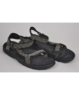 TEVA Brown TAN Black SPORT Water Sandals ShocPad Footbed Mens Shoe Sz 12... - £15.68 GBP