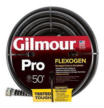 Gilmour 865801-1001 Pro Flexogen Hose, 5/8 Inch by 50 Feet, Black - £42.20 GBP