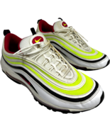 Nike Air Max 97 White Rush Pink Black Volt Green Sneakers CI9871-100 Men... - €63,27 EUR