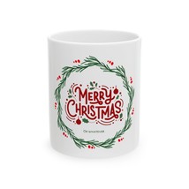 Merry Christmas or Whatever Sarcastic Ceramic Mug Holiday Gift Xmas Coff... - $265.95 MXN+