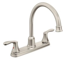 40617CSL Cornerstone Chrome Two-Handle High Arc Kitchen Faucet - $2,638.45 MXN