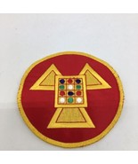 Masons Royal Arch High Priest Embroidered Patch 4&quot; - £4.38 GBP