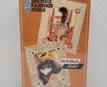 FX Schmid Two for Tea Cats Kitties Double-Sided Jigsaw Puzzle 1000 Piece... - $37.61