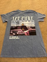 Ice Cube &quot;It Was A Good Day&quot; T-shirt 100% Cotton Gray Tie-Dye Size Small - $19.53