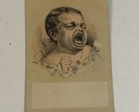 Little Baby Crying Victorian Trade Card VTC2 - £6.32 GBP