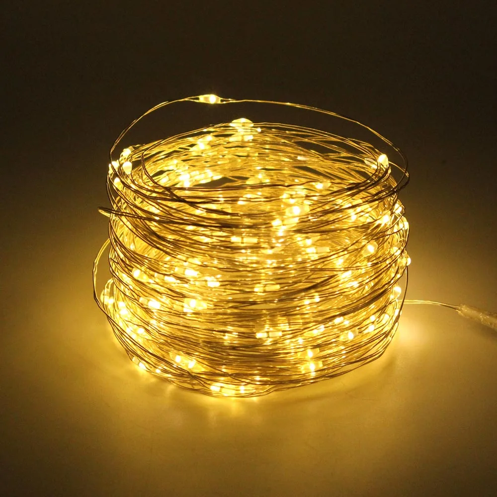 10M 20M LED Solar Lamp With Remote Flash String Fairy Lights Waterproof For Outd - £94.54 GBP
