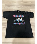 Vintage 90s Single Stitch Women’s XL “Walkersize To The Beat” Humor - $34.64