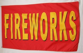 3x5 FireWorks 4th of July Flag 3&#39;x5&#39; House Banner US SELLER (#3) - £14.37 GBP