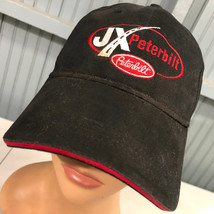 JX Peterbilt Big Rig Trucking Bloomington Illinois Adjustable Baseball Cap Hat - £13.84 GBP