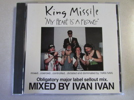 King Missle My Heart Is A Flower 7 Trk Promo Cd 12&quot;, Radio Edit Dub Versions Oop - £11.61 GBP