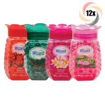 12x Jars Wizard Variety Scent Air Freshener Crystal Beads | 12oz | Mix &amp; Match! - £33.17 GBP