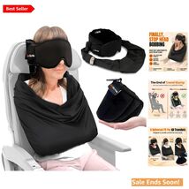 Luxury 3-in-1 Travel Comfort Set: Pillow, Blanket &amp; Eye Mask for Long Fl... - $77.17