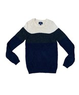 American Eagle Outfitters 3-Tone Colorblock Mix Knit Sweater Men&#39;s Size XS - £24.22 GBP