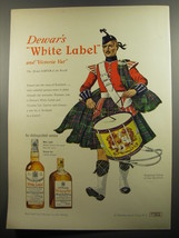 1951 Dewar&#39;s White Label Scotch Ad - Traditional Tartan of Clan MacIntyre - £15.01 GBP