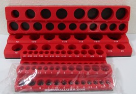 Set of 4 OmniWall Magnetic Red Socket Holders  - £61.52 GBP