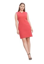 Women Dress Willow Green Women Short Sleeve Open Back Dress Size 12 Coral - $735.11 MXN