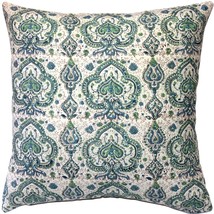 Annecy Shore Cotton Throw Pillow 19x19, with Polyfill Insert - £24.01 GBP