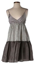 $268 ELLA MOSS Tiered STRIPED Silk Dress ( S ) Free Shipping - $58.10