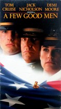 A Few Good Men [VHS 2002] Tom Cruise, Demi Moore, Jack Nicholson, Kevin Bacon - £1.81 GBP