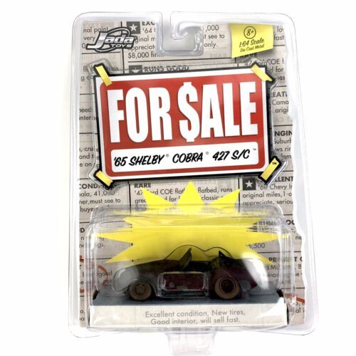 Primary image for Jada Toys For Sale 1965 '65 Shelby Cobra 427 S/C Red Diecast 1/64 Scale