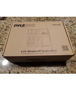 Pyle PMXU48BT 4-Ch. Bluetooth Studio Mixer, Pro Digital DJ Audio Mixer C... - $120.84 CAD