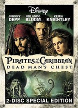 Pirates of the Caribbean: Dead Mans Chest (DVD, 2006, 2-Disc Set, Widescreen Sp… - $1.71