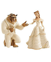Lenox Disney Beauty and The Beast Figurines Belle My Hand My Heart Is Yours NEW - £341.37 GBP