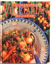 30-Minute Vegetarian Recipes Cookbook Mary Gwynn 1995 - $5.00