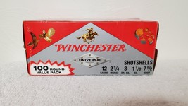 WINCHESTER Universal 12 Gauge 7.5 Shot LONG 10.5 Empty Ammo Box ONLY - £19.42 GBP