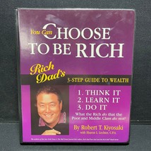 Rich Dads You Can Choose To Be Rich 3 Step Guide To Wealth CDs And Workb... - £17.75 GBP