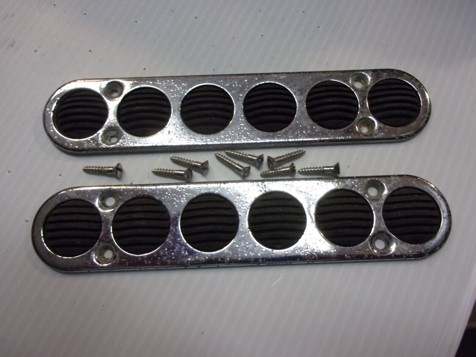(Pair) Gunnel Deck Step Plate Pad 2005 stingray boat marine - $23.76