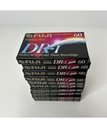 Lot of 10 FUJI 60 Minute Audio Cassette Tapes DR-I Type I Normal Bias Ne... - £19.31 GBP