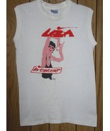 Liza Minnelli Concert Muscle Shirt Vintage Graphic Art By Euly Single St... - £154.44 GBP