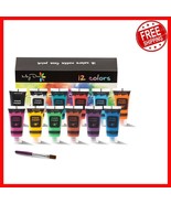 12 Colors Non-Toxic Face &amp; Body Paint Set - Safe for Kids &amp; Adults, Matt... - $519.77 MXN