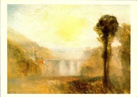Art Postcard J.M.W. Turner - &quot; The Ponte Delle Torri Spoleto&quot; 1839-BKA - £1.95 GBP