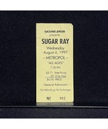 Sugar Ray Metropol Concert Ticket Stub Mark McGrath Vintage August 1997 - $30.84 CAD