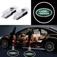 2X Pcs LED Car Courtesy Door Step Logo Light Shadow Laser Projector for LAND ROV