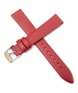 10mm 12mm 14mm 16mm 18mm Red Watch Band Strap With Silver Buckle - £12.54 GBP