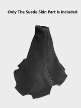 Suede Manual Shift Boot Cover in Red Stitch for 19972004 Chevrolet Corve... - $38.00
