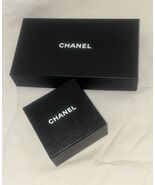 Authentic &quot;CHANEL&quot; EMPTY GIFT BOXES (LOT OF 2) 10 x 5.75 x 2 Rectangle &amp;... - $46.10 CAD